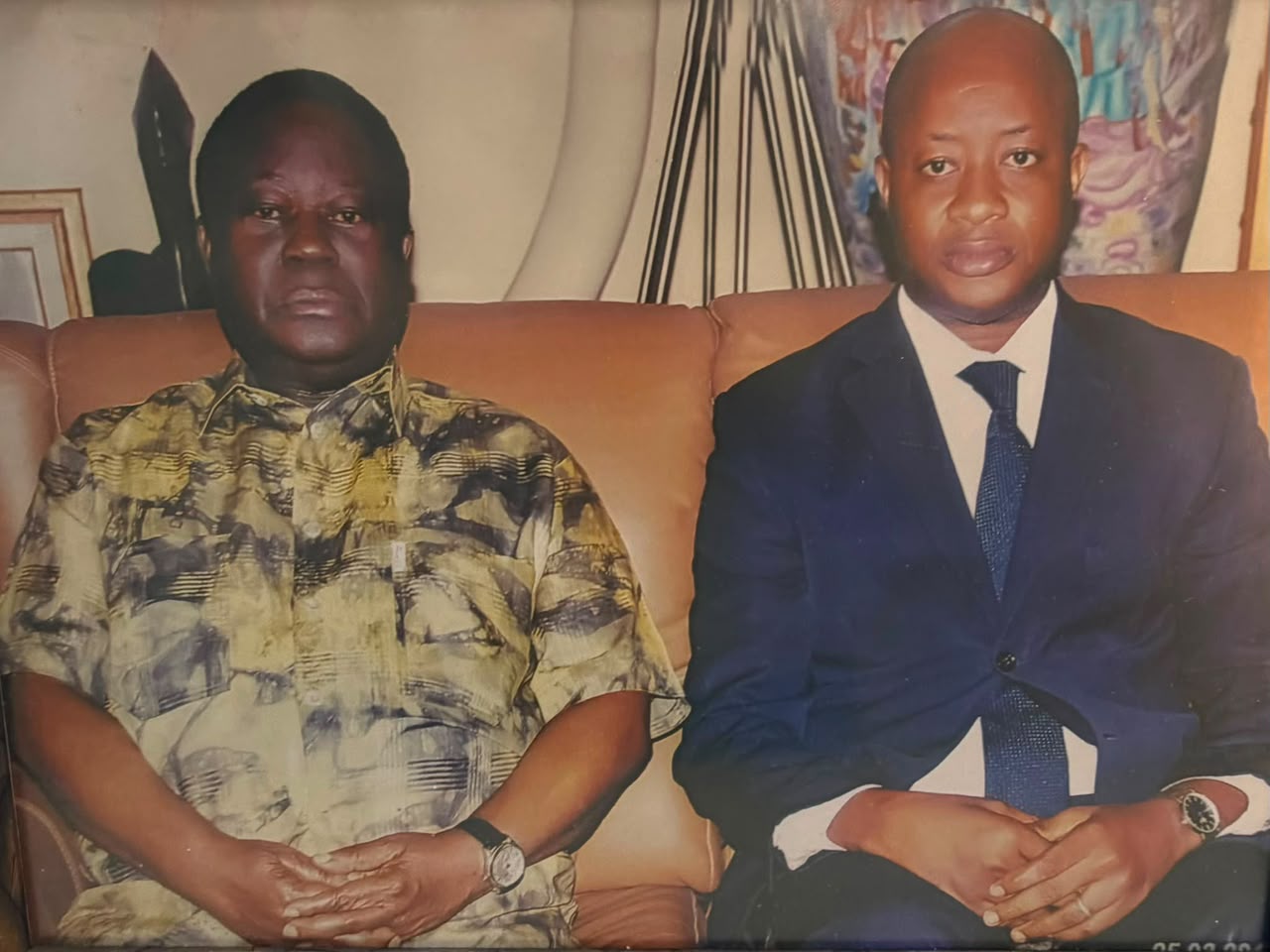 Henri Konan Bédié et Yaya Fofana ( pdt du MFA)