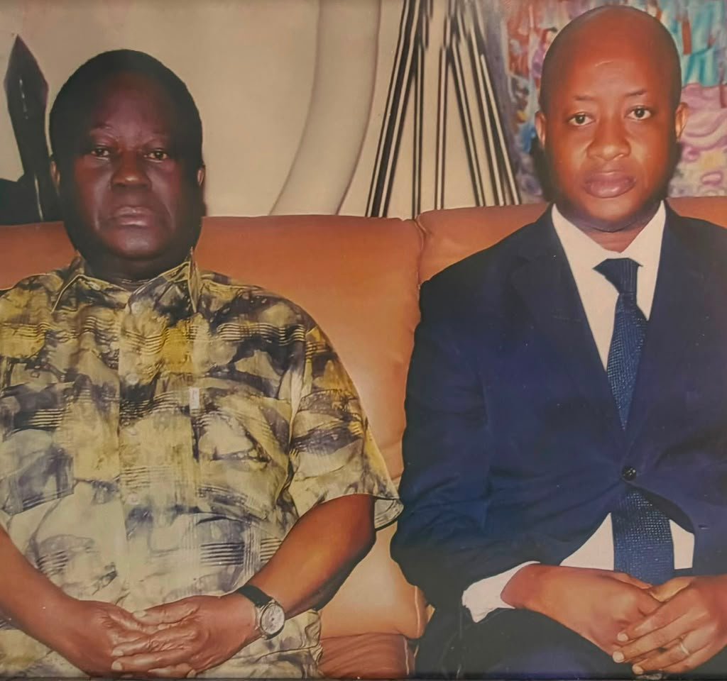 Henri Konan Bédié et Yaya Fofana ( pdt du MFA)