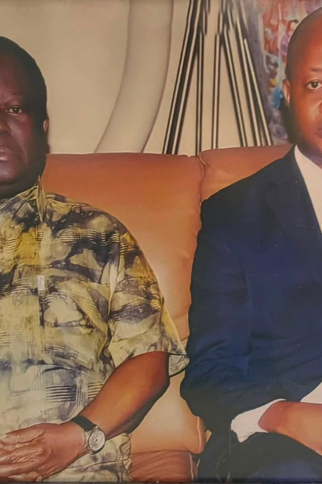 Henri Konan Bédié et Yaya Fofana ( pdt du MFA)