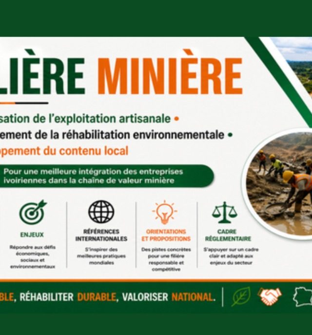 il est temps formaliser l'orpaillage en Côte d'Ivoire