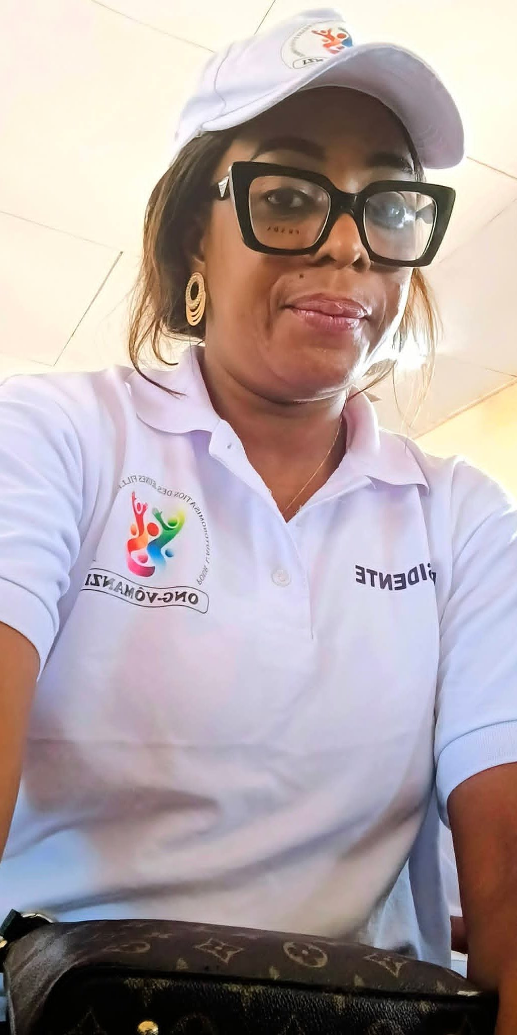 Flore Lahué , présidente de l'ONG Vômanzi