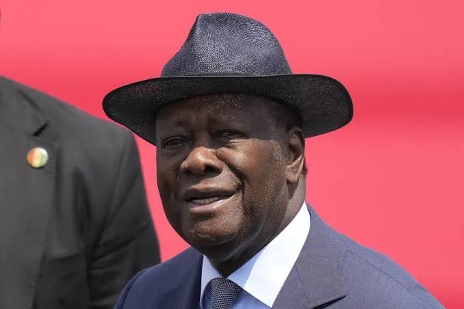 Le Chef de l'Etat, Alassane Ouattara