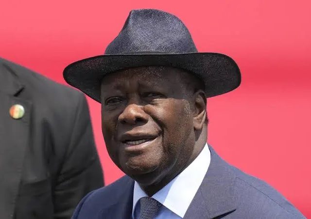 Allassane Ouattara , pdt du Rhdp