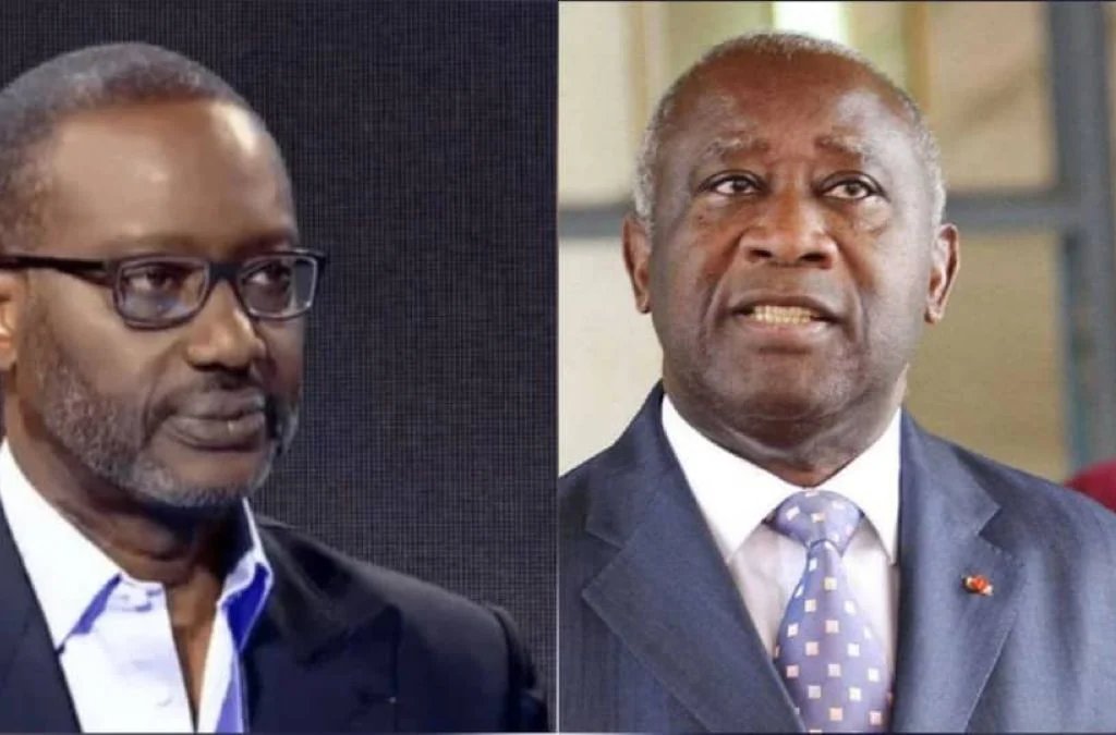 Thiam et laurent Gbagbo