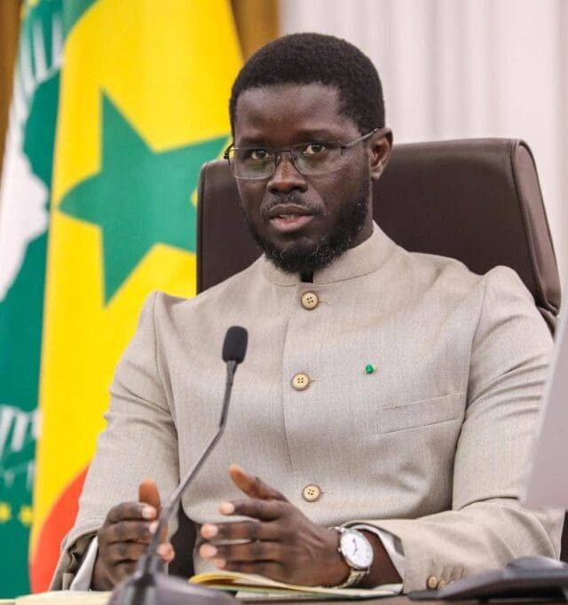 Diomaye Faye, le président du Sénégal