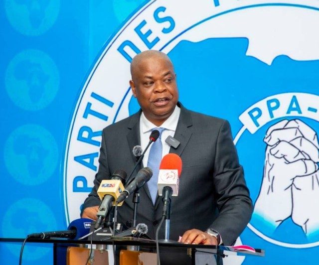 Justin Koné Katina, un des vice présidents du Ppa ci