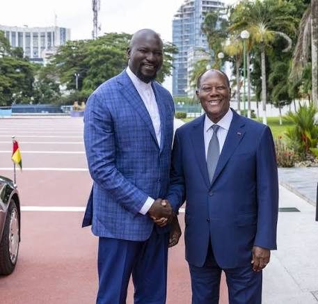 Alassane Ouattara et le président guinéen