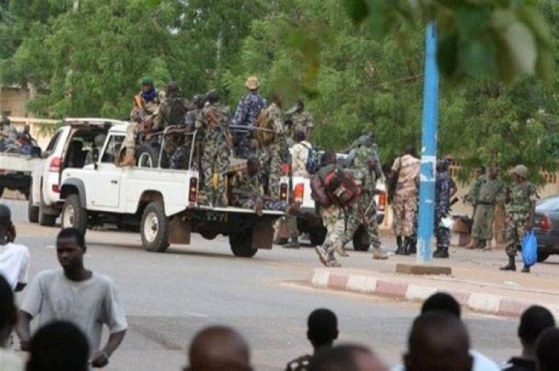 Des soldats du MPCI à Bouaké