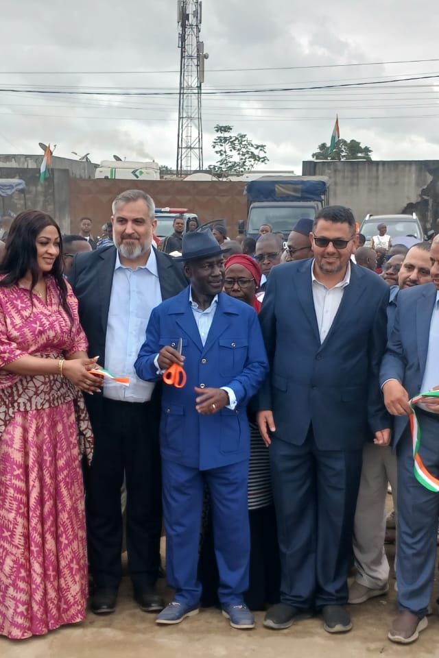 Bictogo inaugurant la cité de la solidarité