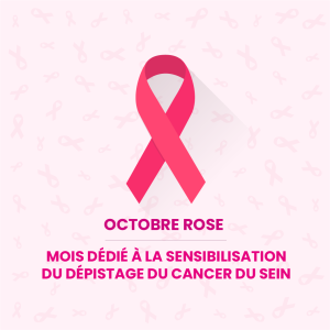 La sensibilisation est de mise le long du mois d'octobre