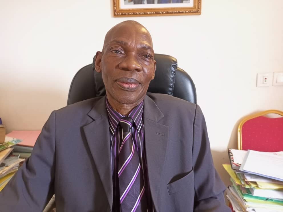 El Hadj Issa Sanogo , président de la Cosfesyncprotramava-ci