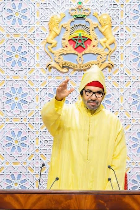 le Roi Mohammed VI du Maroc