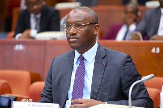 Touré Mamadou, ministre de la jeunesse et de l'emploi-jeunes