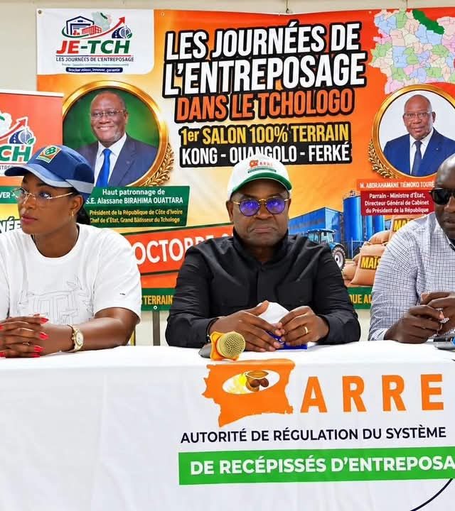 Le Directeur Général de l'ARRE lors de son intervention
