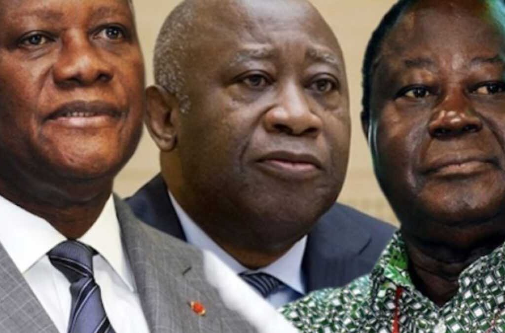 Les trois dinosaures de la scène politique ivoirienne après la mort d'Houphouet Boigny